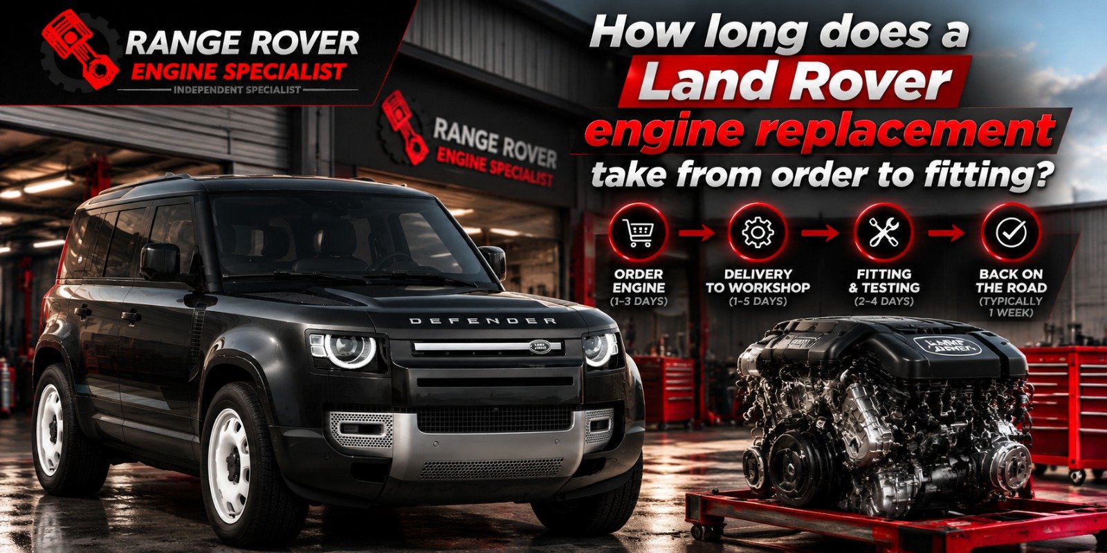 Land Rover Engine Replacement