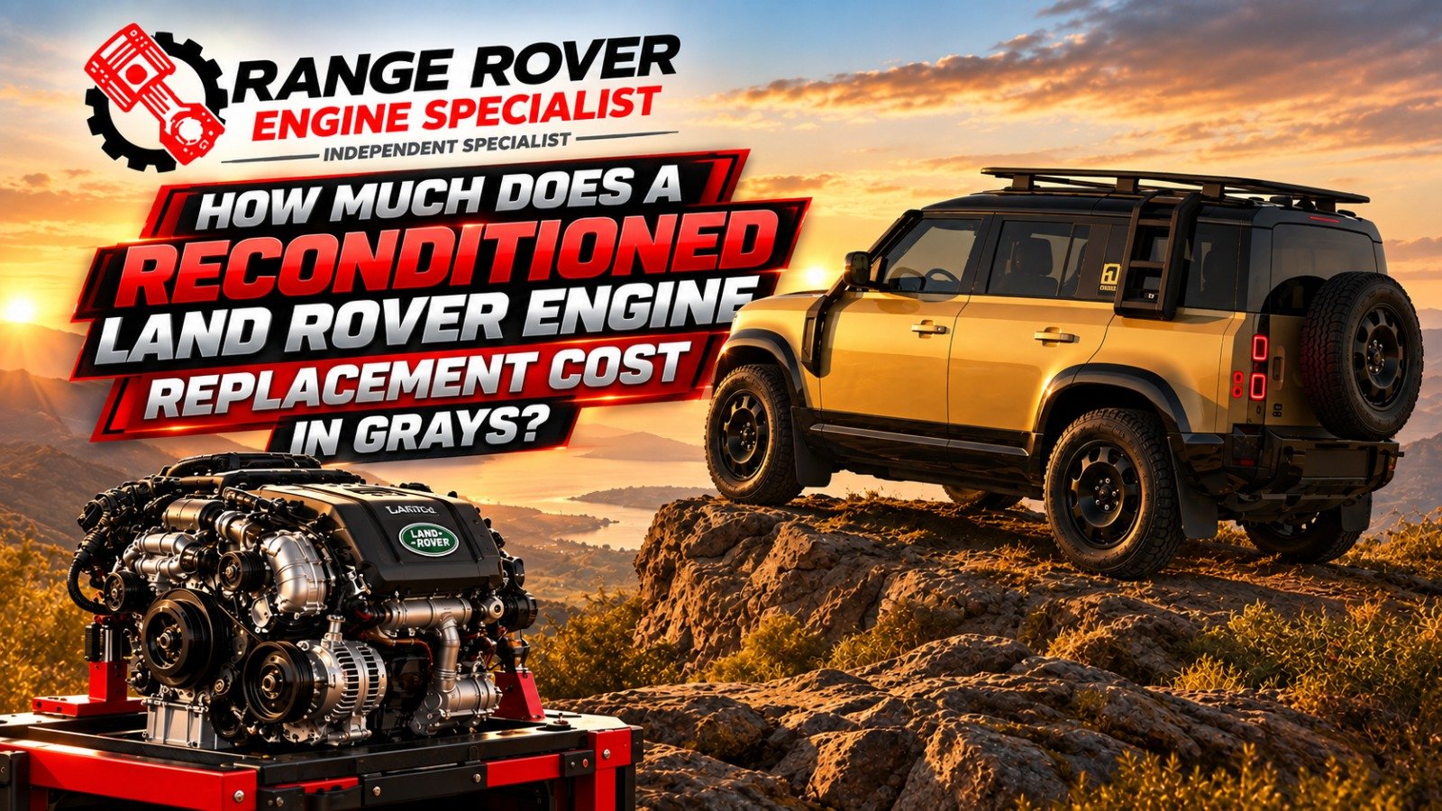 Land Rover Engine Replacement