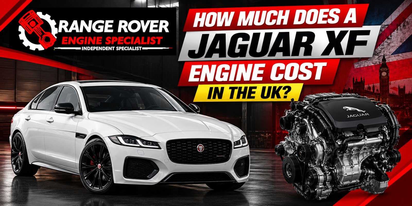 Jaguar engine replacement
